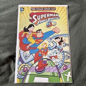 DC Comics Superman Family Adventures Green Lantern Young Justice FCBD 2012 Comic